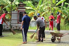 Himbauan Kerja Bakti Serentak di Hutabulu Mejan